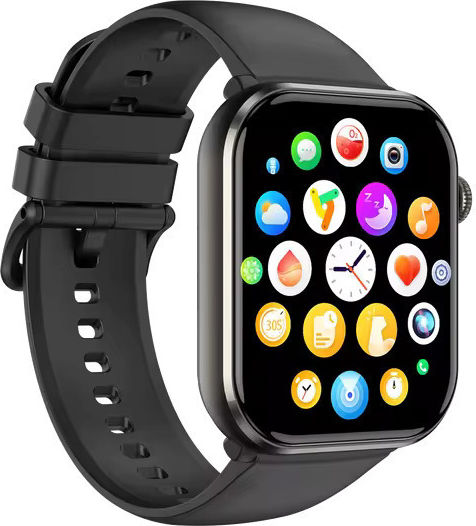 BlackView R60 Aluminium 47mm Smartwatch με Παλμογράφο (Meteorite Black)