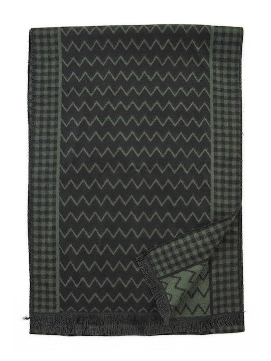 Verde Men's Scarf Green