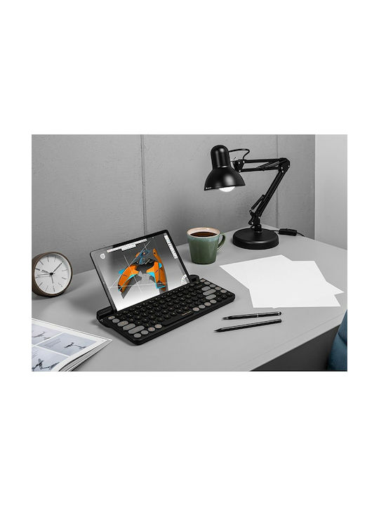 Tracer Artista LED Office Lamp with Foldable Arm in Black Color