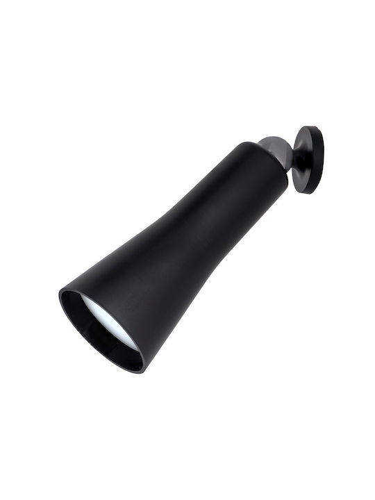 Active Jet Wiederaufladbar LED Schreibtischlampe in Schwarz Farbe