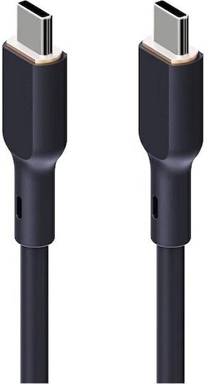 Aukey USB 2.0 Cable USB-C male - USB-C 240W PD Μαύρο 1m CB-SCC241
