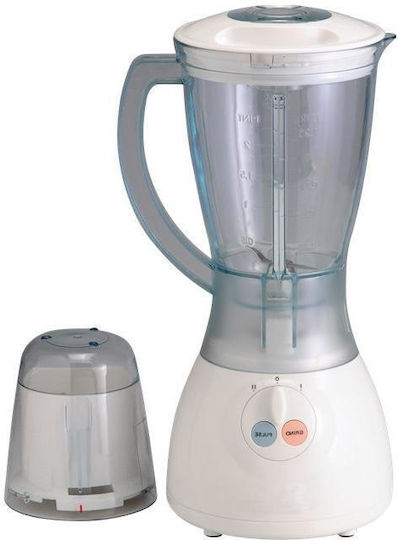 Darwin DRW-400/BC-400 Μπλέντερ με Πλαστική Κανάτα 1.5 lt 400W Λευκό