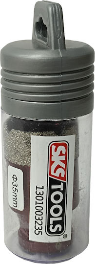 SKS Tools Ποτηροτρύπανo με Διάμετρο 35mm για Πλακάκι