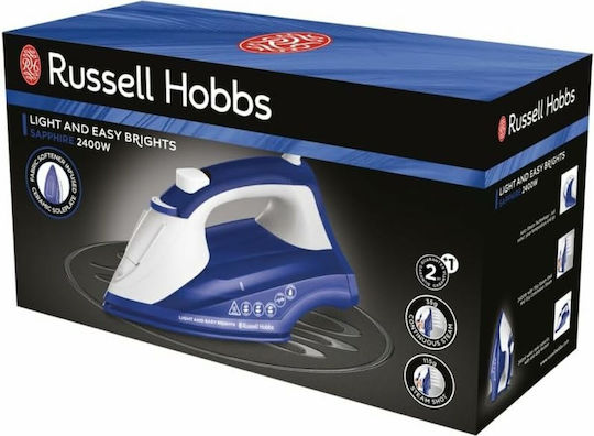 Russell Hobbs Ютия с Пара 2400W с Постоянна Парна Струя 35л/мин