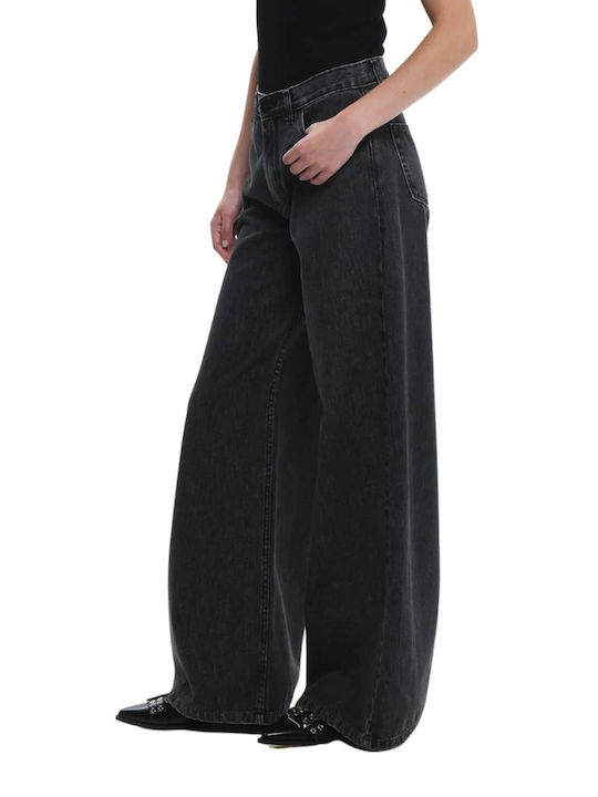 Sac & Co Women's Cotton Trousers Stone Black