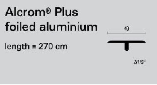 Profilpas Profil Conector Aluminiu pentru Trepte 270cm.