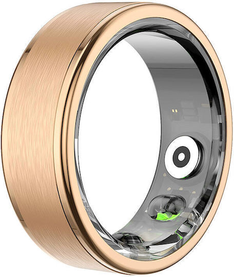 Colmi R03 Smart Ring 18.9mm Αδιάβροχο με Παλμογράφο Χρυσό