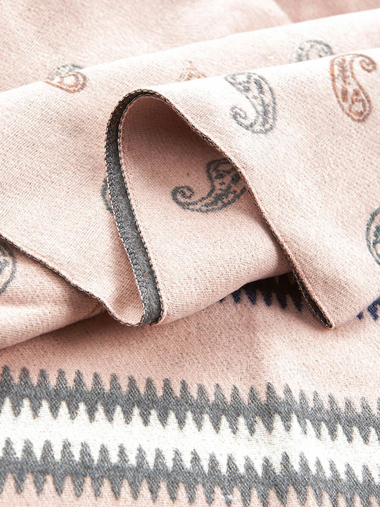 Women's Wool Scarf Pink