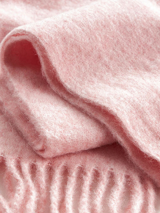 Women's Wool Scarf Pink