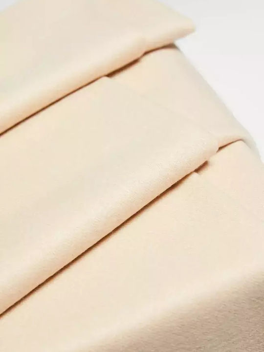 Frauen Wollschal Beige