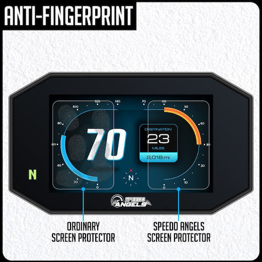 Nano Glass Instrument Protection Honda Nx 500 Set of 2 Ultra Clear