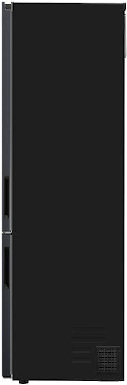 LG Kühl-Gefrierkombination 384Es Total NoFrost H203xB59.5xT67.5cm. Schwarz GBP62MCNAC