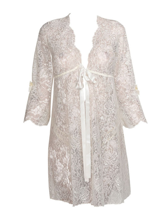 Miss Rosy Winter Damen Robe Ecru