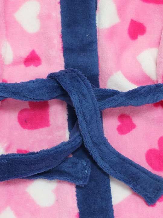 Nickelodeon Kids' Robe Winter Fleece Pink