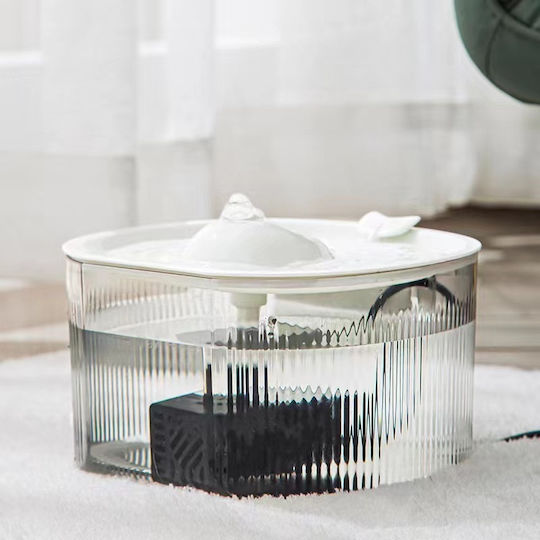 Pet Water Automatic Plastic Water Fountain for Dog & Cat 1.5lt 17x17x12cm