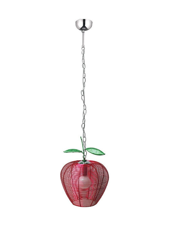 ARlight CL 2288 RD Pendant Light Red Bell with Socket E27 30x75cm