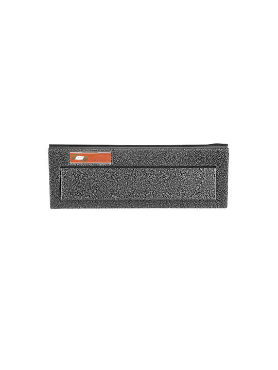 Viometal LTD Torino 205 Mailbox Slot Inox in Gray Color 23x10x26.5cm