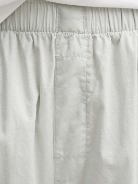 Calvin Klein Χειμερινό Γυναικείο Σετ Πιτζάμας Λευκό