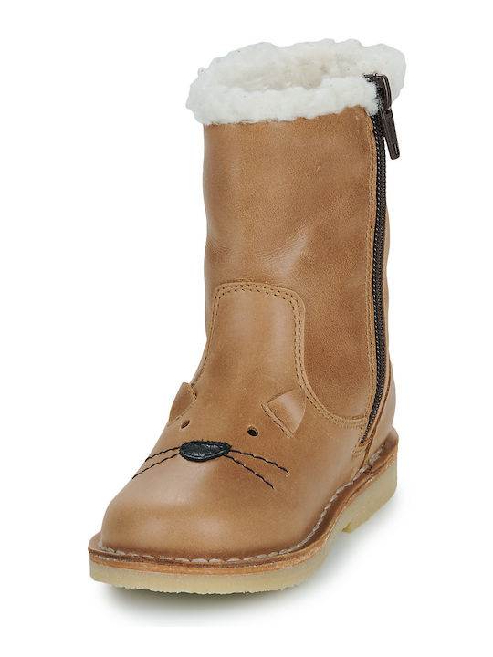 Nashville Kids Boots Brown