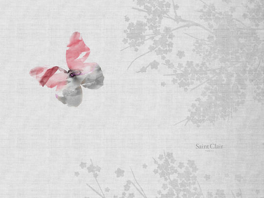 Saint Clair Metallic Placemat 3045 Silver 45x33cm