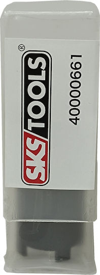 SKS Tools Καρυδάκι Εξάγωνο με Καρέ Υποδοχής 1/2" Διάμετρος 100mm