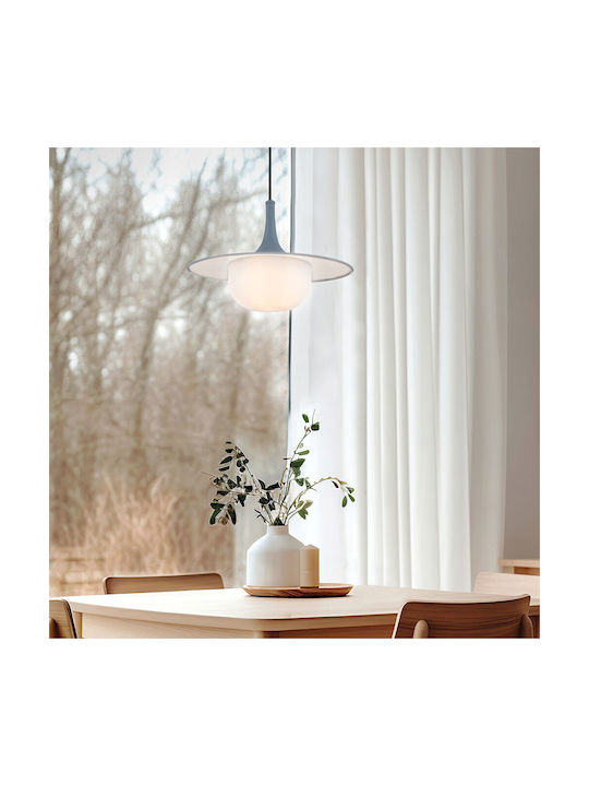 Viokef Pendant Light Gray Rail with Socket G9 35cm