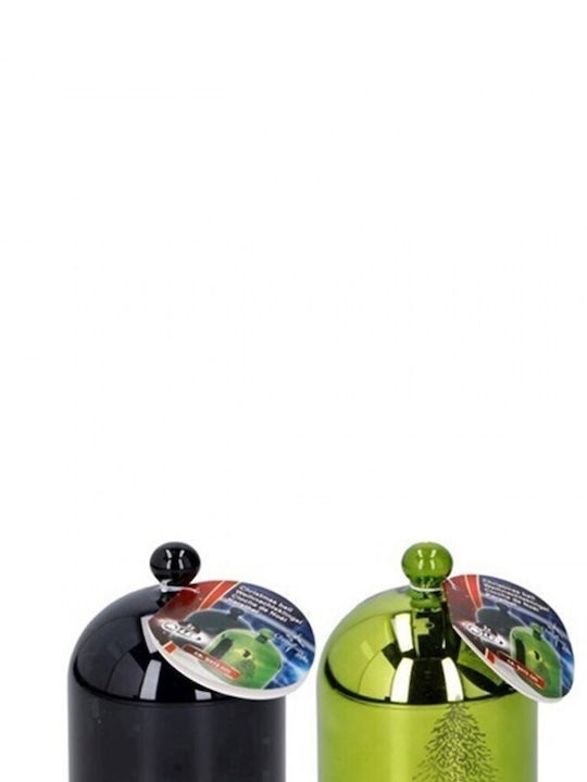 Atmosphera Beleuchtet Weihnachtliche Glas Figur Glocke Glocke Länge 9cm mit Musik (Μiverse Farben)