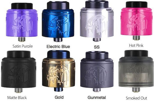 Suicide Mods Nightmare Ατμοποιητής Ηλεκτρονικού Τσιγάρου RDA 28mm Ροζ at-2601-hot-pink