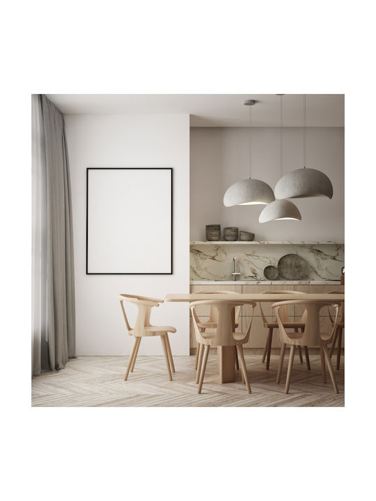 Zambelis Lights Pendant Light White with Socket E27 40x40cm