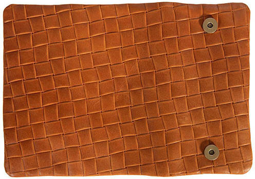 Mestango Leather Tobacco Pouch With Magnetic Clasp 16x8cm Taba