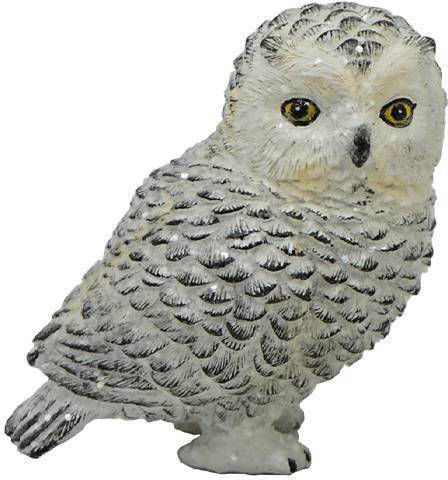 +Efo Christmas Plastic Figure Owl Height 8cm 2pcs
