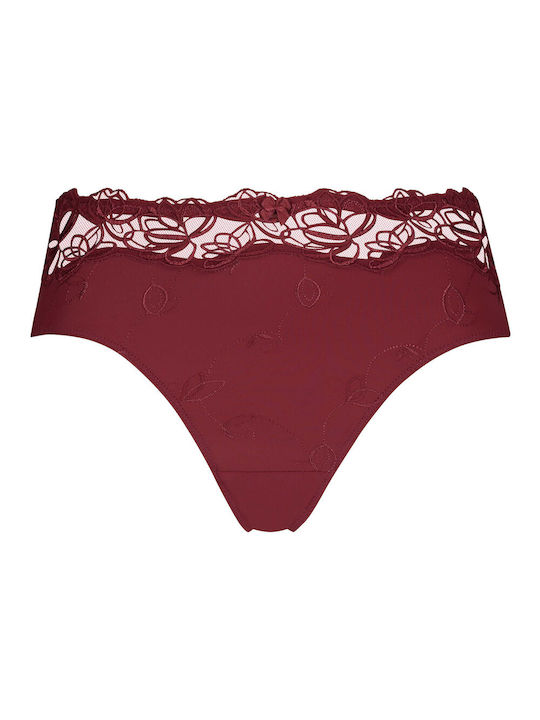 Hunkemöller High-waisted Women's Slip Tibetan Red