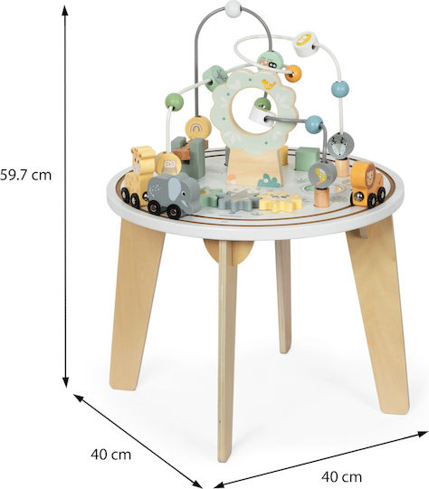 Aktivitätstisch aus Holz für 12++ Monate