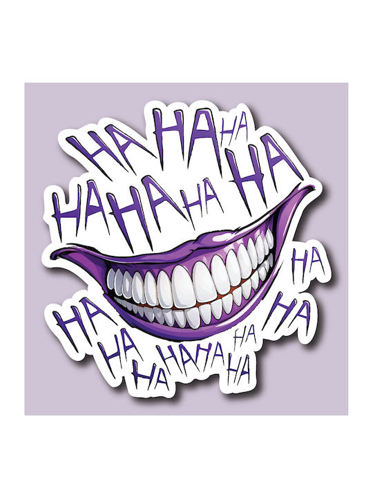 Decorative Sticker Wall Vinyl Joker Smile 1pcs 20x20cm