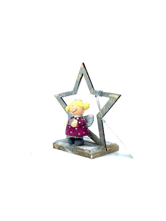 LiebeQueen Christmas Figure Fairy Pink
