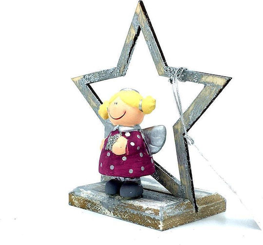 LiebeQueen De Crăciun Figurină Zâna Roz