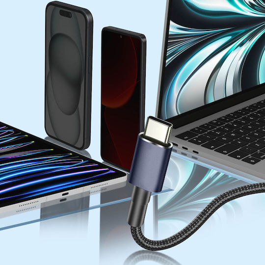 Avizar Usb-c To Ethernet Adapter 100mbps Speed 10cm Length Grey