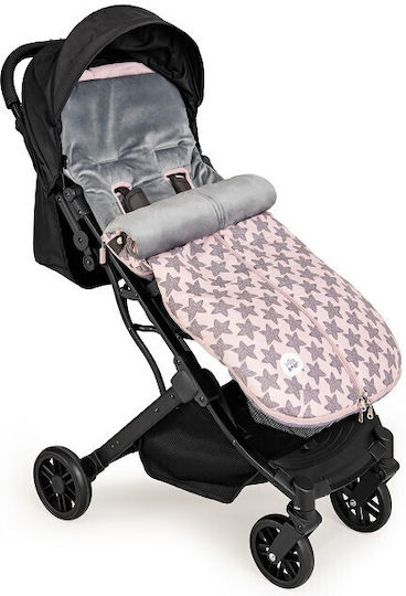 Interbaby Star Universal Kinderwagen-Fußsack Rosa
