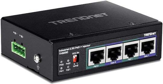 Trendnet Network Accessory Hardened Industrial 95W 2-Port 2.5Gbit PoE Injector