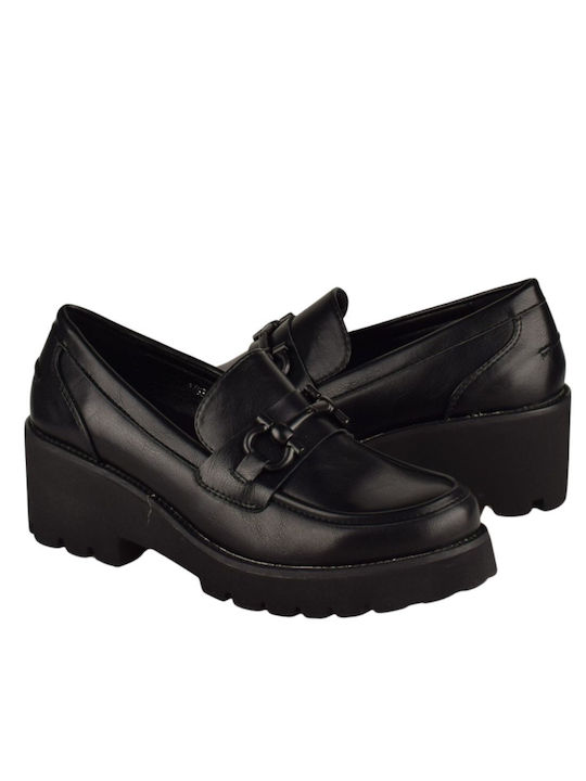 Amarpies Damen Loafers in Schwarz Farbe