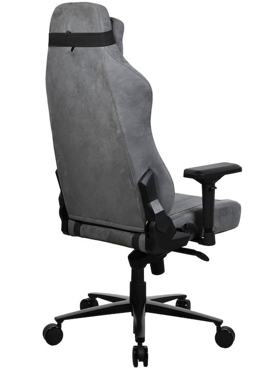 Arozzi Vernazza Supersoft Υφασμάτινη Καρέκλα Gaming με Ρυθμιζόμενα Μπράτσα Anthracite