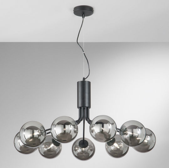 Fan Europe I-Honey-S9-NER G9 Pendant Light Black 83.4x41x161cm Fan Europe I-Honey-S9-NER G9 Pendant Light Black 83.4x41x161cm