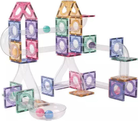 Cleverclixx Magnetisches Bau- und Konstruktionsspielzeug Für Kinder Ab 3 Jahren