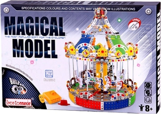 Anelixi Metal Construction Toy Carousel