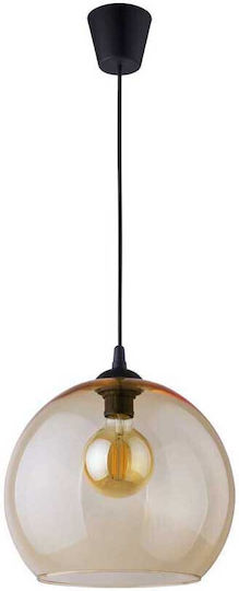 TK Lighting Cubus Κρεμαστό Φωτιστικό Διάφανο 30x175εκ.