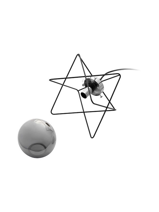 Adviti Pendant Light Silver with Socket E14, E.14 90cm