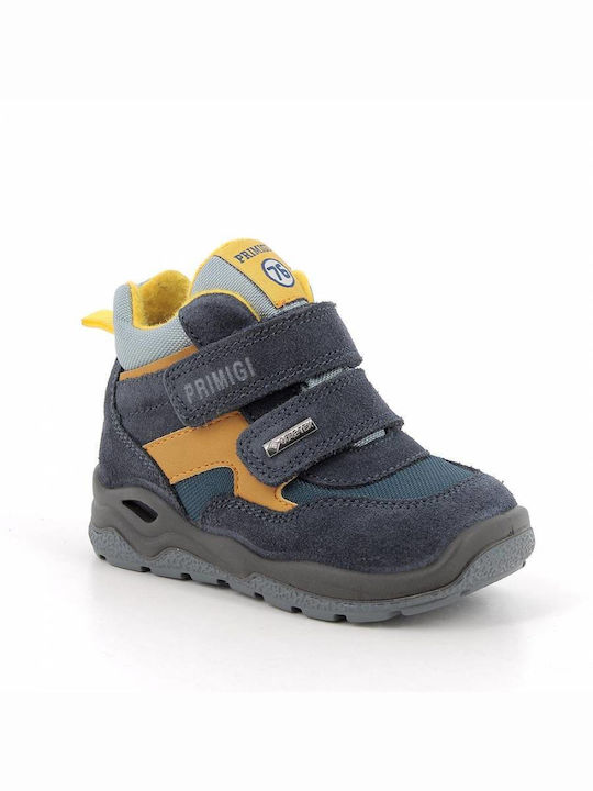 Primigi Gore-tex Kids Boots with Velcro Blue