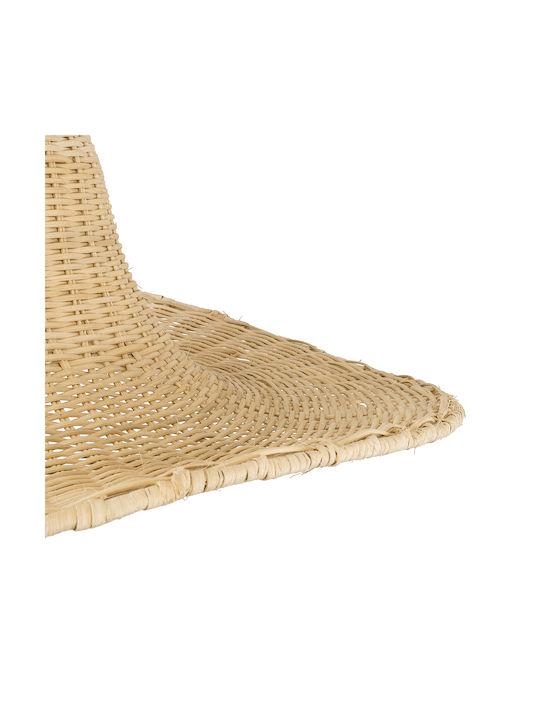 GloboStar Espargos Deckenleuchte Beige Boho Raster mit Lampenbirnensockel E27 70x70x35cm