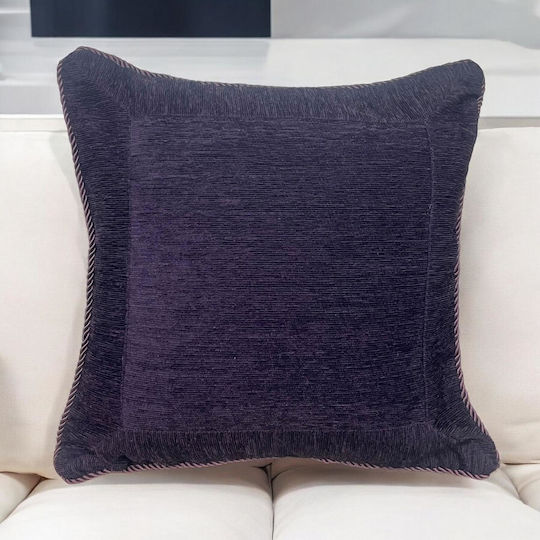 Linea Home Μαξιλαροθήκη Μωβ 43x43εκ.