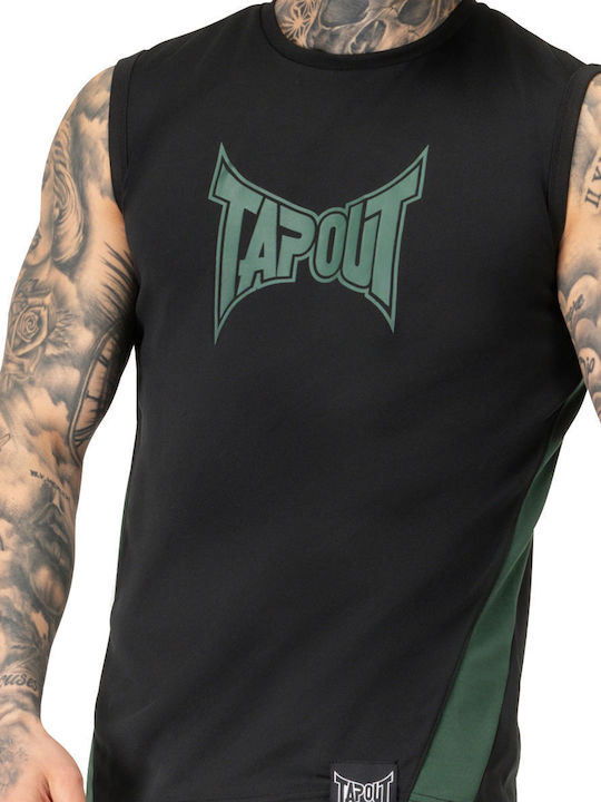 Athletic Blouse Black/Green